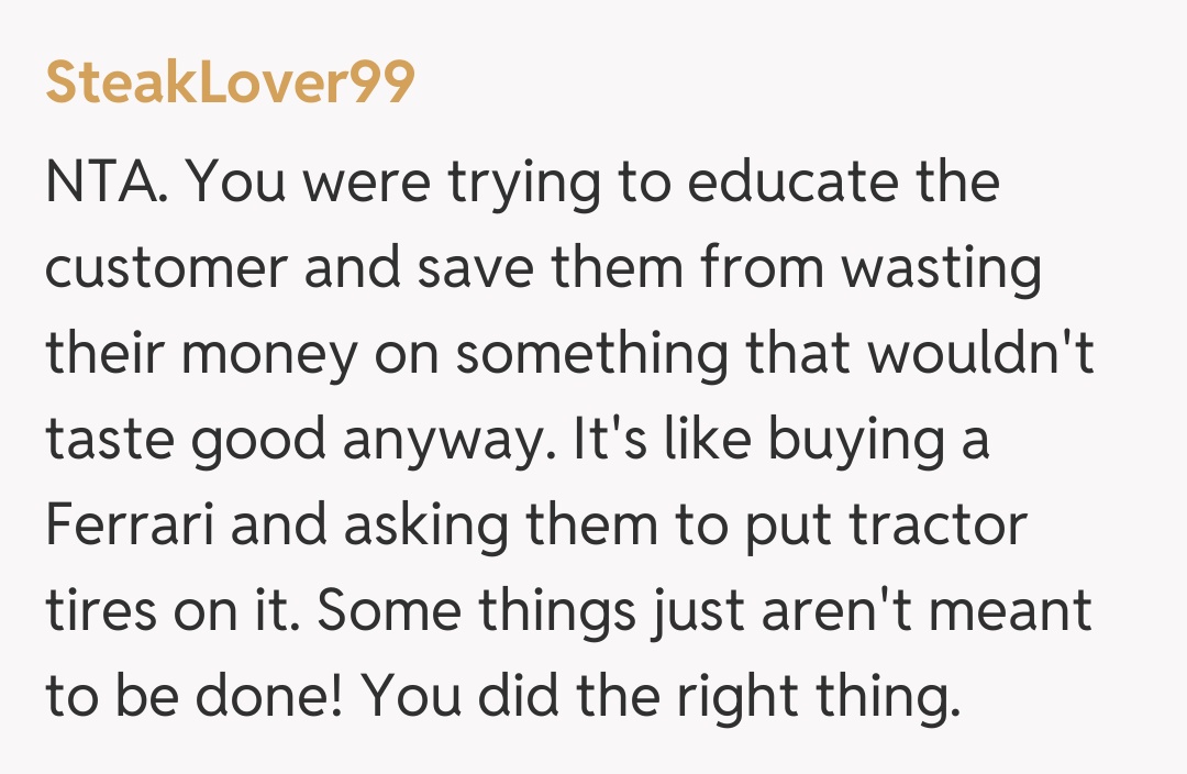 Comentariu de la SteakLover99