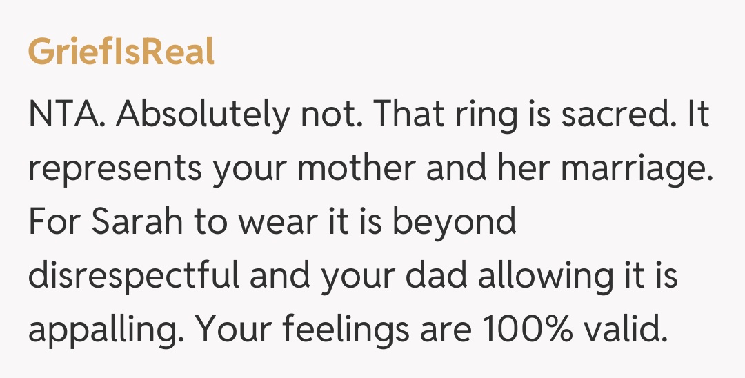 Comentariu de la GriefIsReal