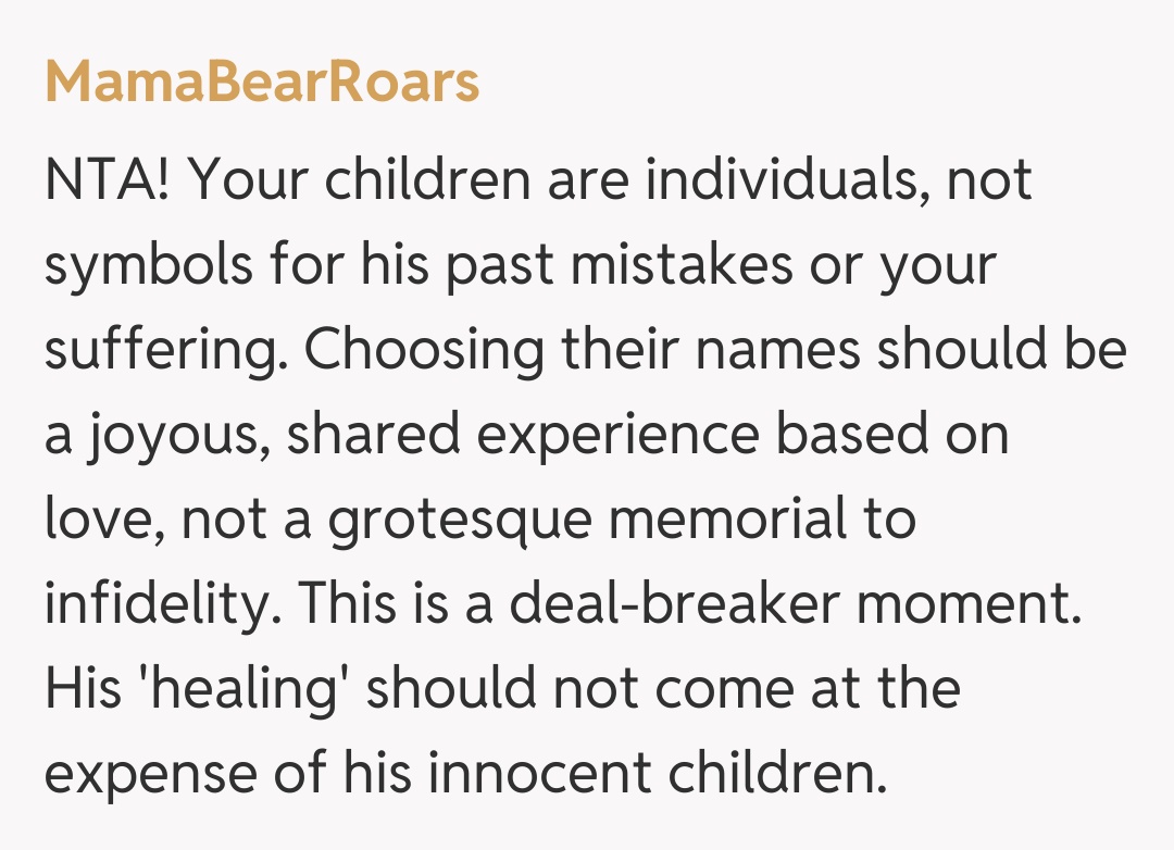 Comentariu de la MamaBearRoars