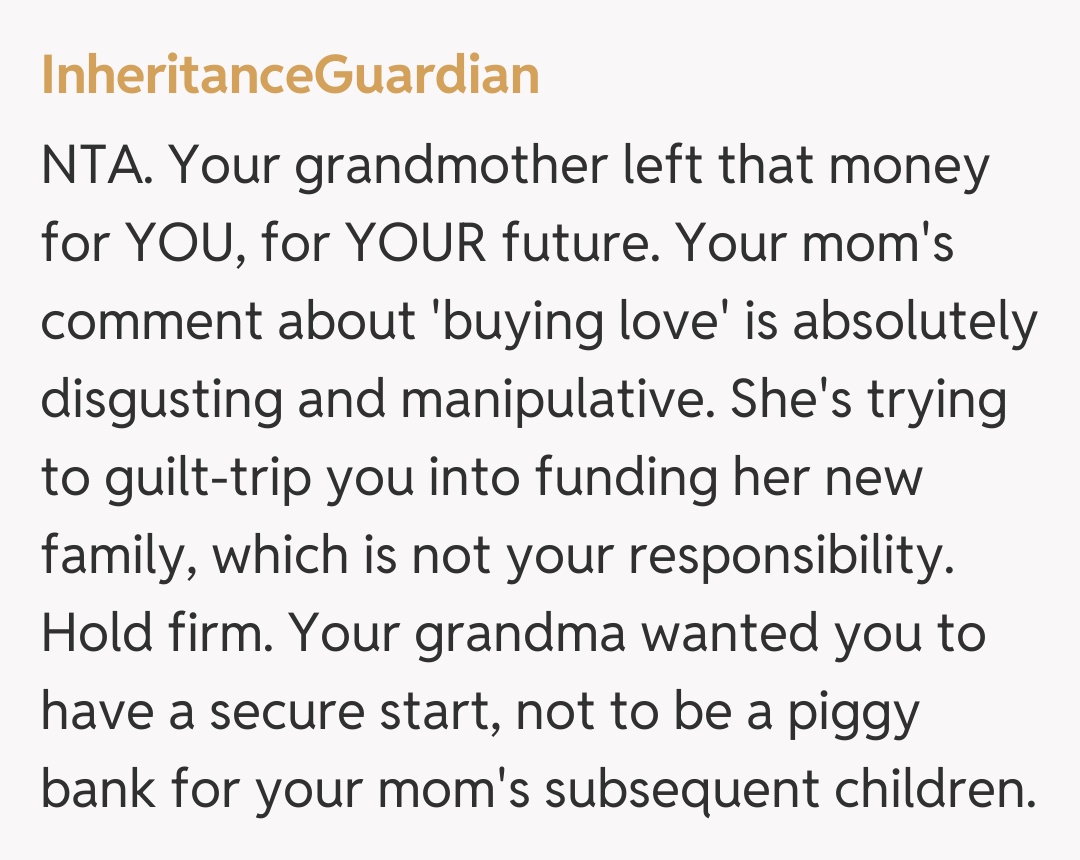 Comentariu de la InheritanceGuardian