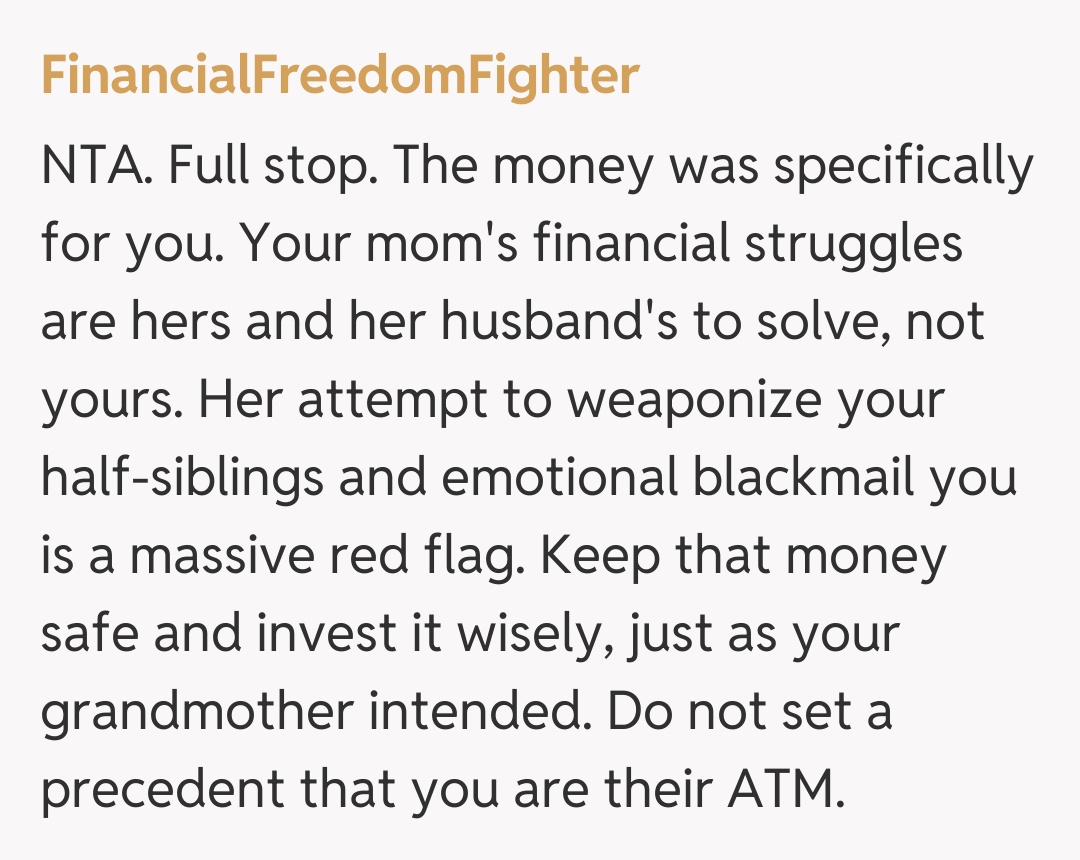 Comentariu de la FinancialFreedomFighter