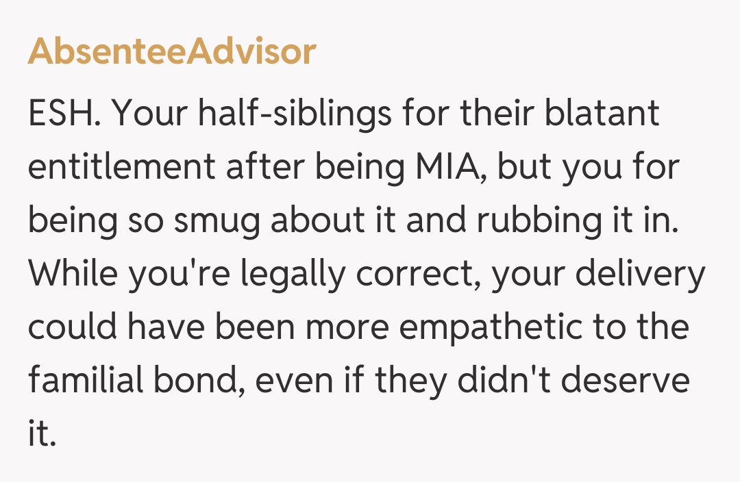 Comentariu de la AbsenteeAdvisor