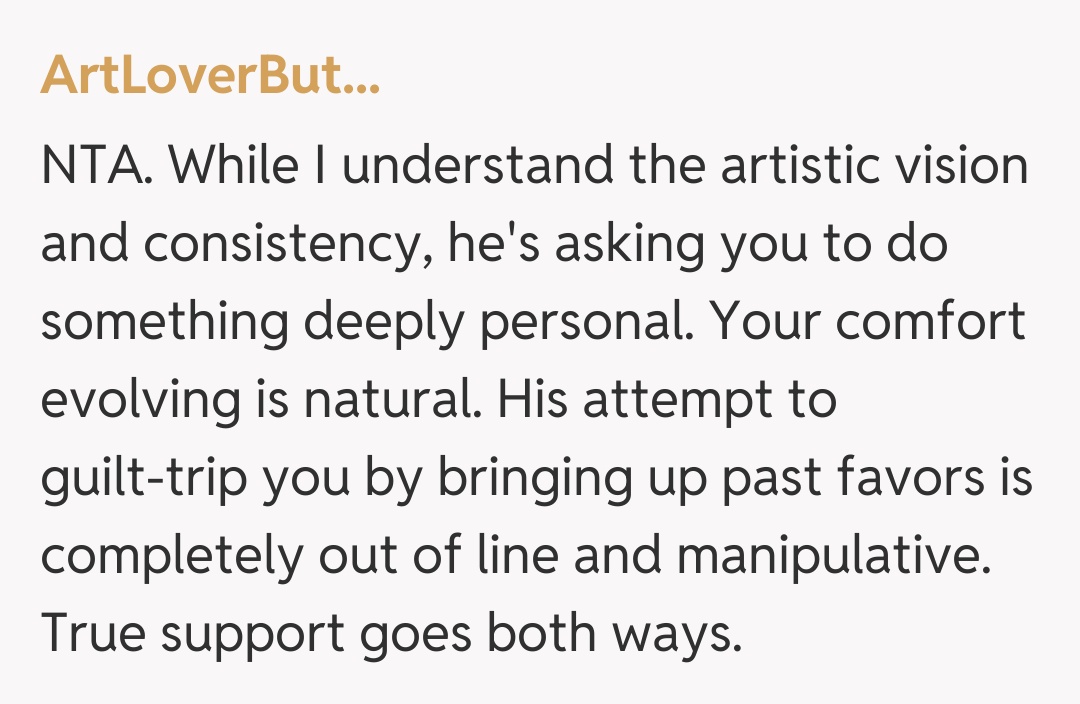 Comentariu de la ArtLoverBut...