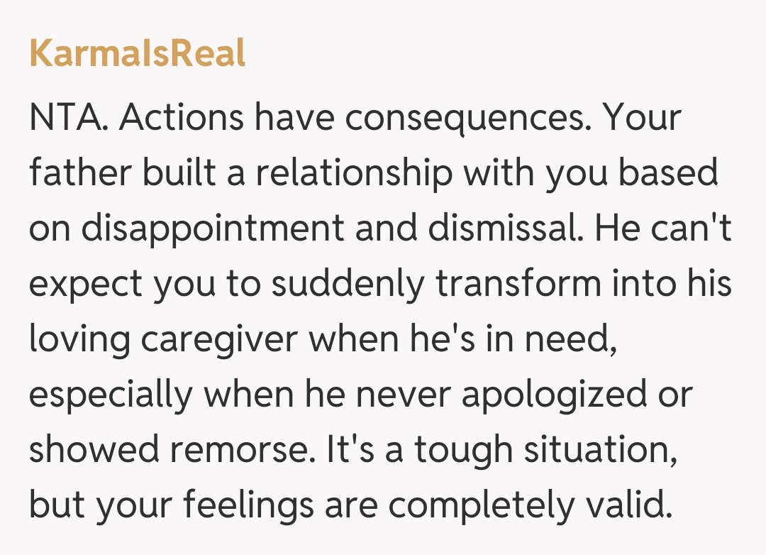 Comentariu de la KarmaIsReal