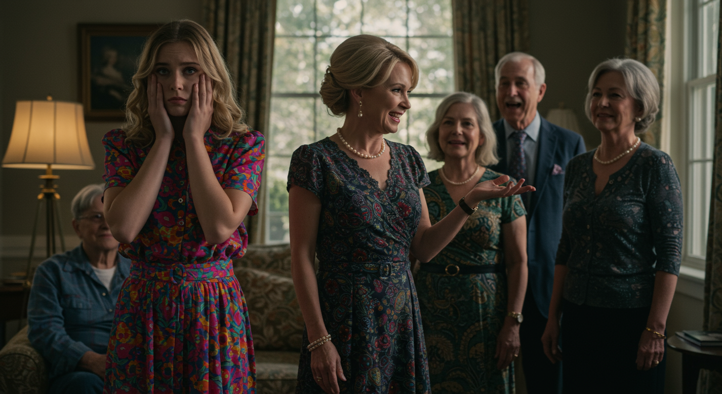 AITA for refusing to take family photos after my dad’s new wife told me to “stand in the back so I don’t clash”?