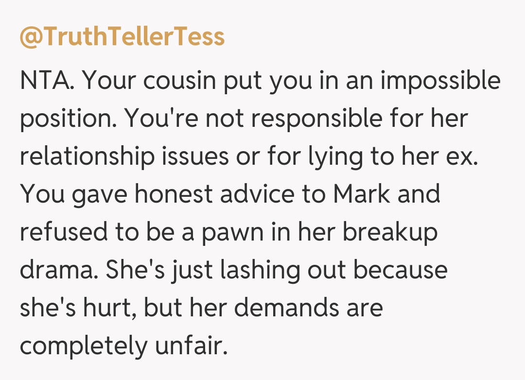 Comentariu de la @TruthTellerTess