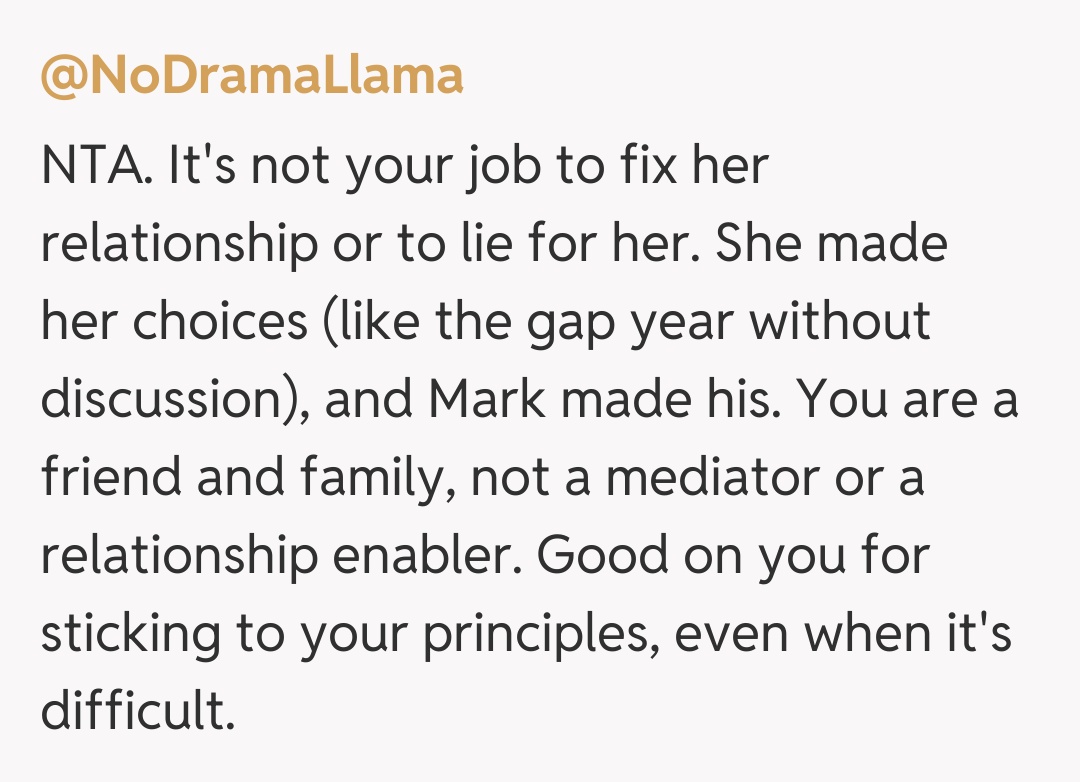 Comentariu de la @NoDramaLlama