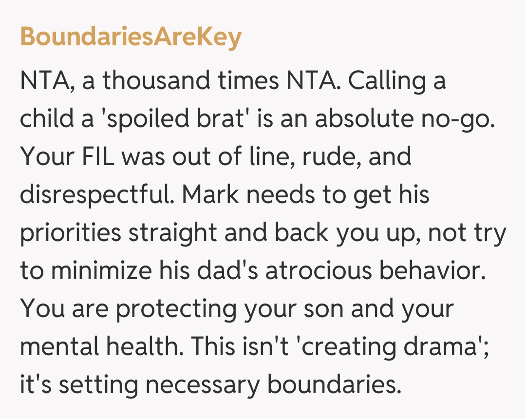 Comentariu de la BoundariesAreKey