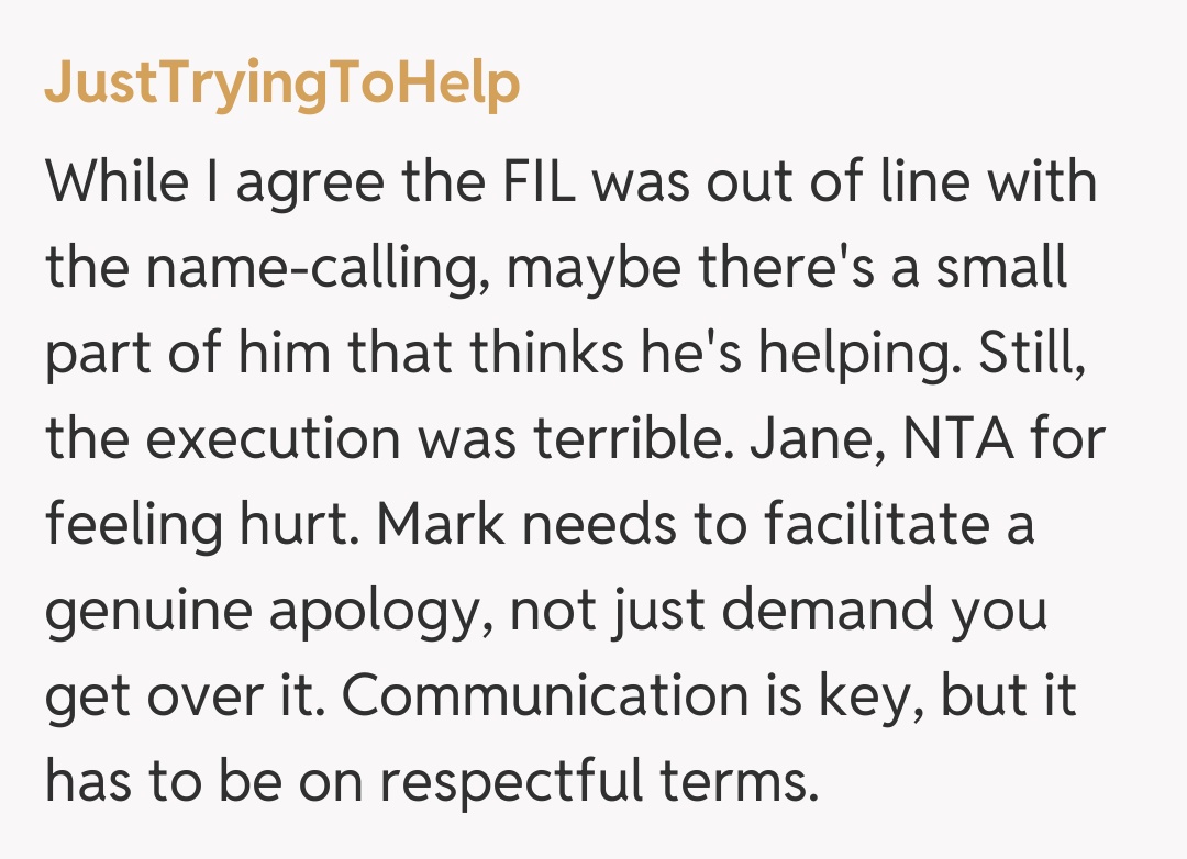 Comentariu de la JustTryingToHelp