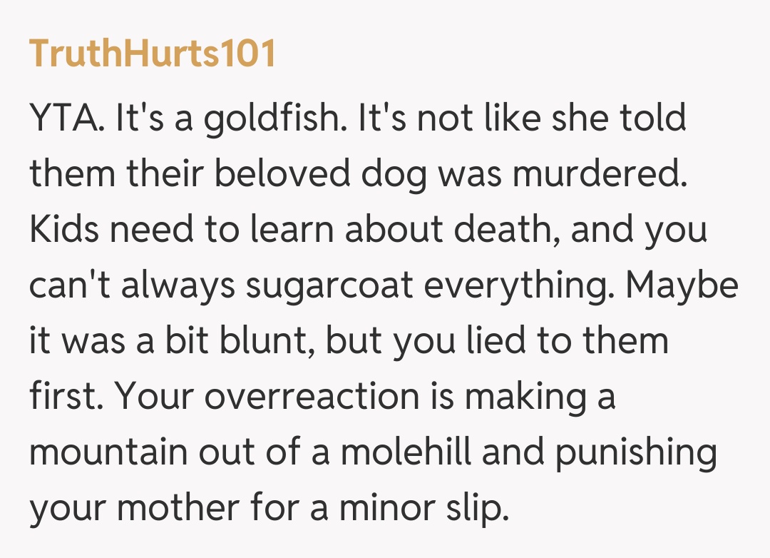 Comentariu de la TruthHurts101