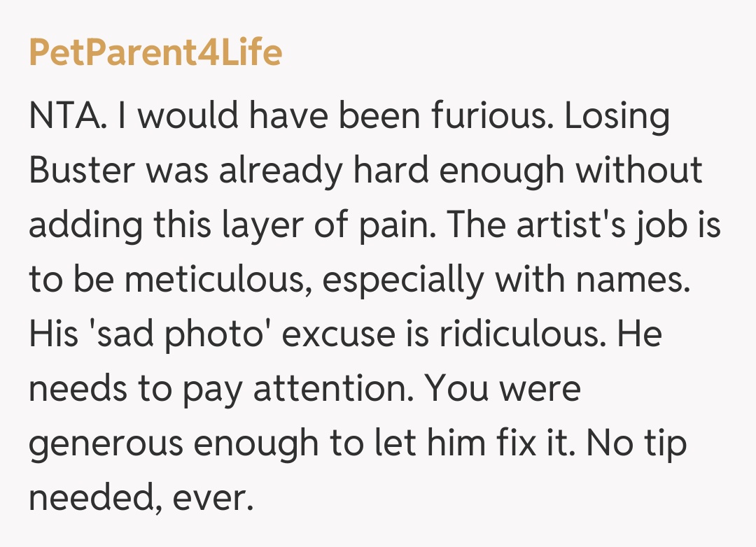 Comentariu de la PetParent4Life