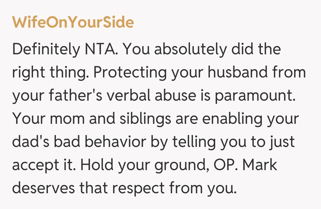 Comentariu de la WifeOnYourSide