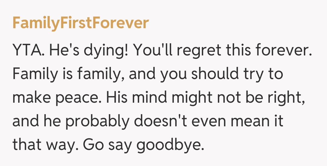 Comentariu de la FamilyFirstForever