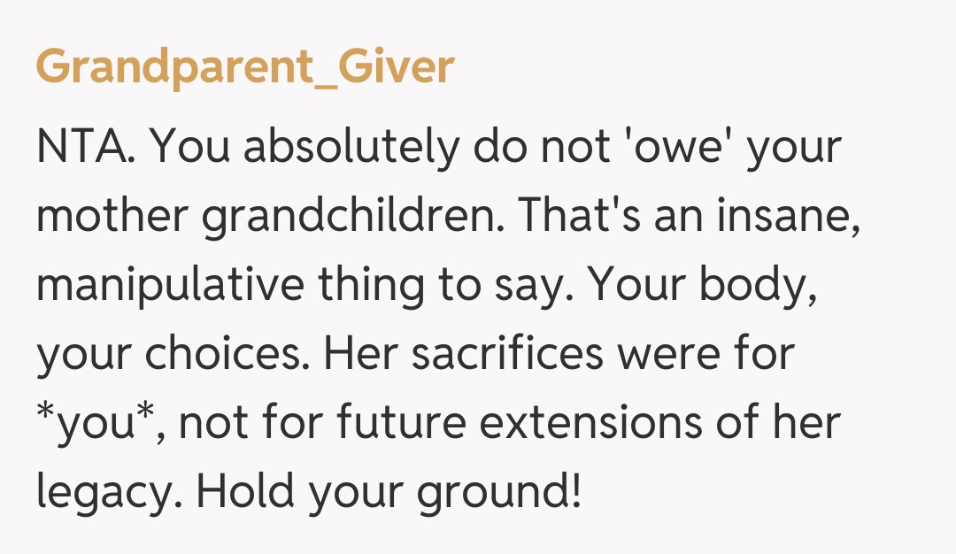 Comentariu de la Grandparent_Giver