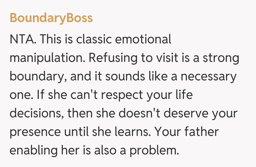 Comentariu de la BoundaryBoss