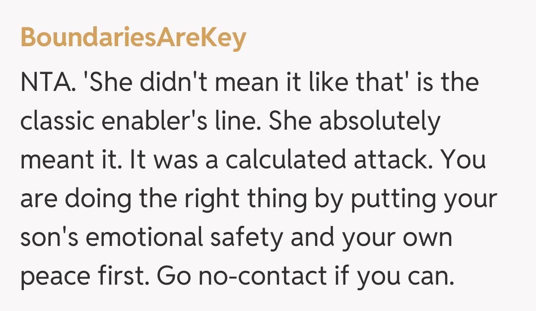 Comentariu de la BoundariesAreKey