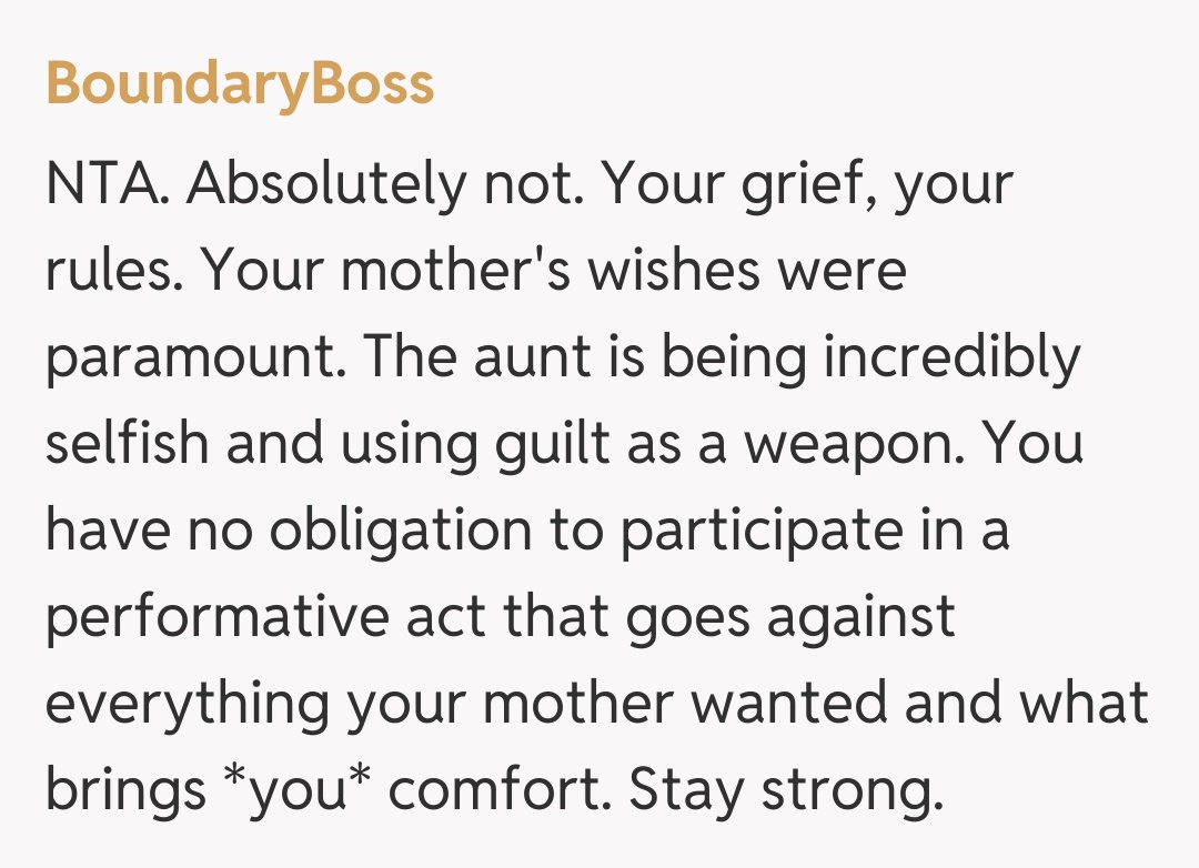 Comentariu de la BoundaryBoss