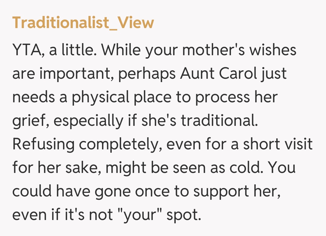 Comentariu de la Traditionalist_View