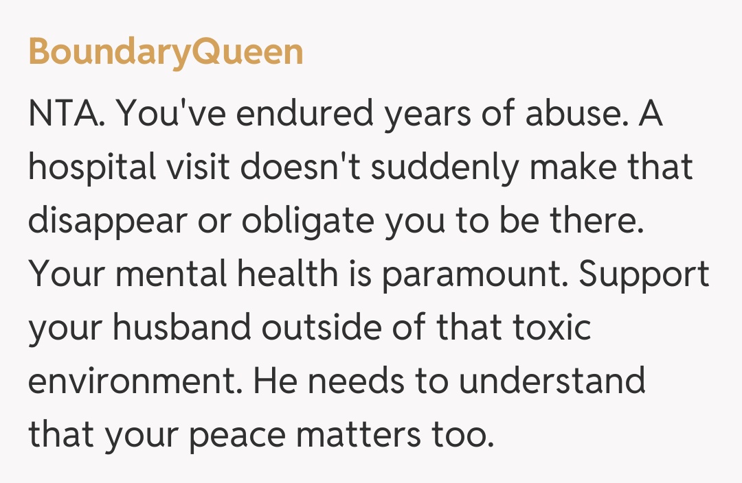 Comentariu de la BoundaryQueen