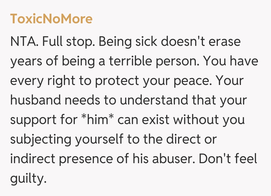 Comentariu de la ToxicNoMore