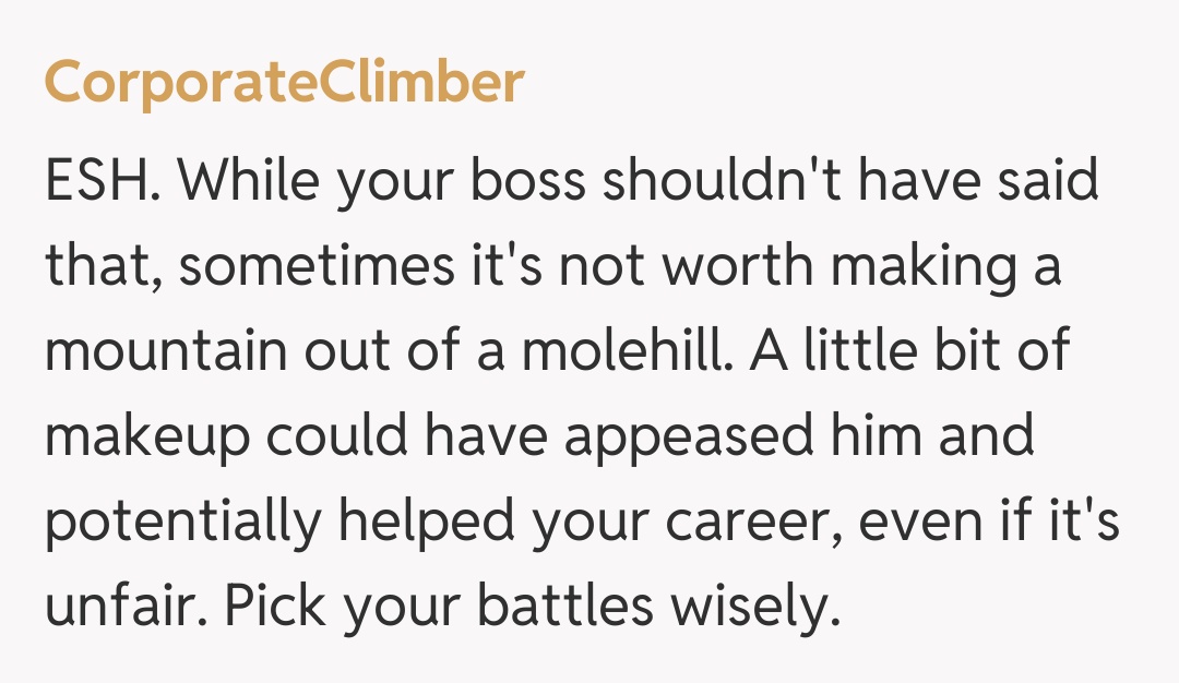 Comentariu de la CorporateClimber