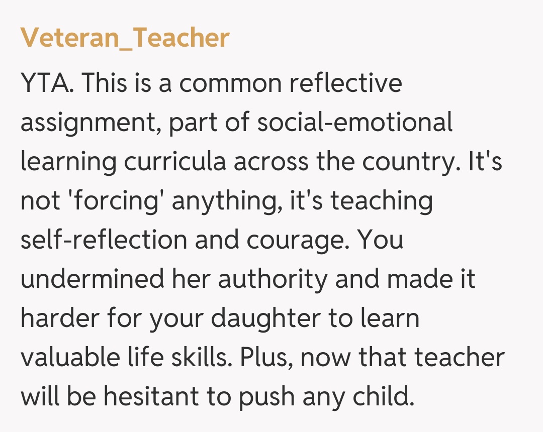 Comentariu de la Veteran_Teacher