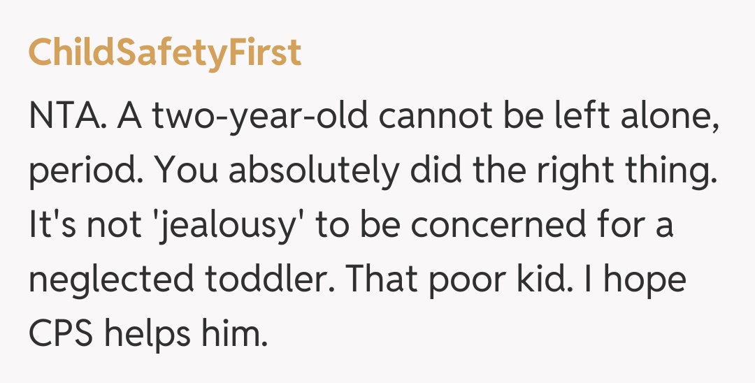 Comentariu de la ChildSafetyFirst