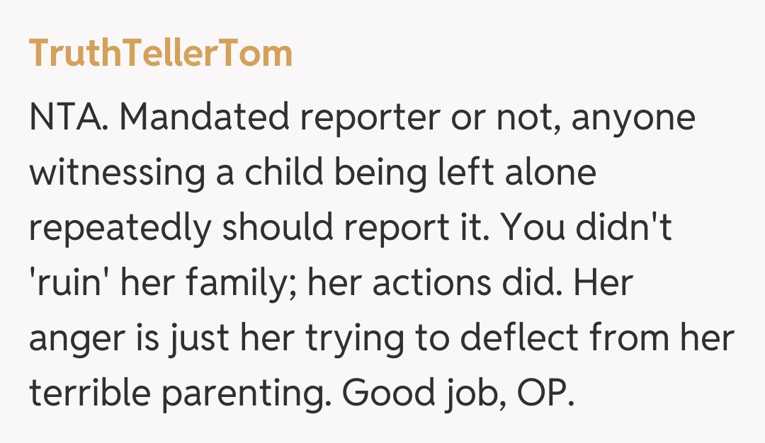 Comentariu de la TruthTellerTom