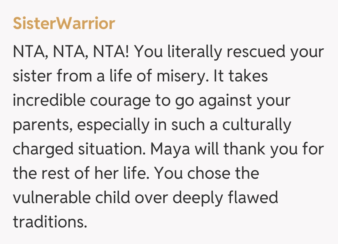 Comentariu de la SisterWarrior