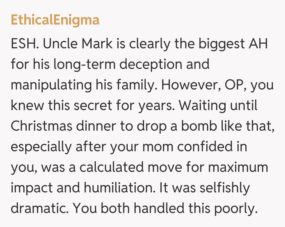 Comentariu de la EthicalEnigma