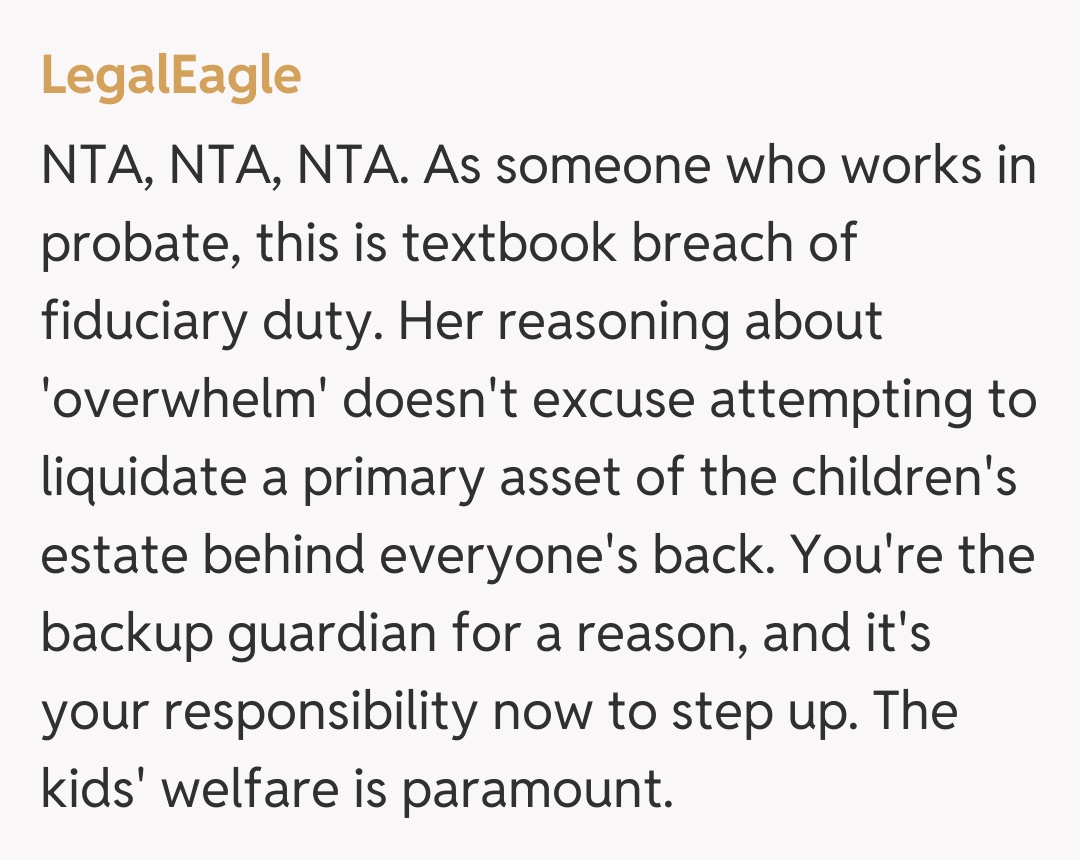 Comentariu de la LegalEagle