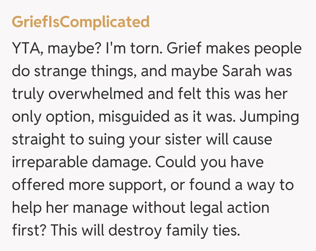 Comentariu de la GriefIsComplicated