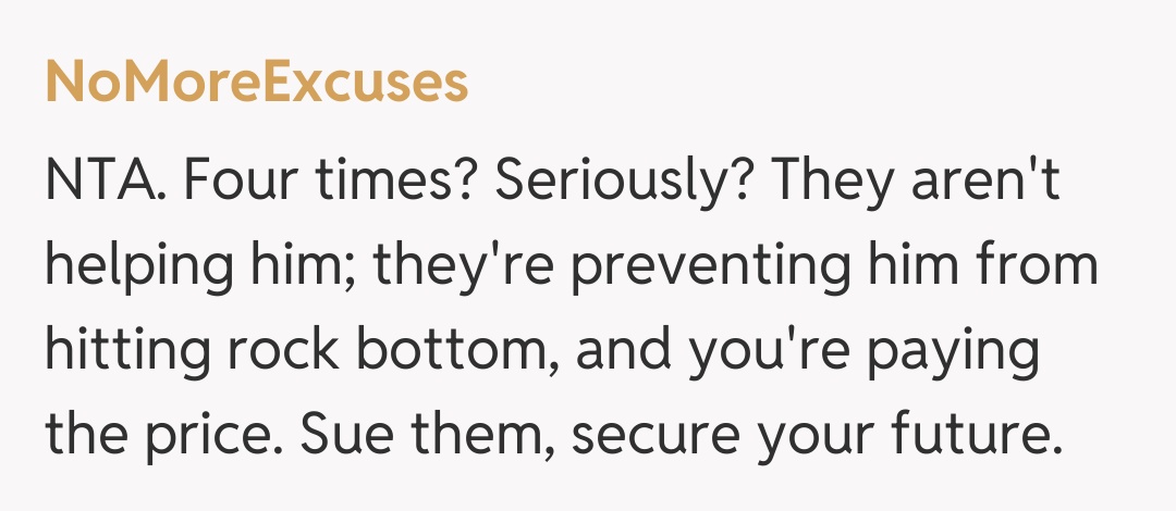 Comentariu de la NoMoreExcuses