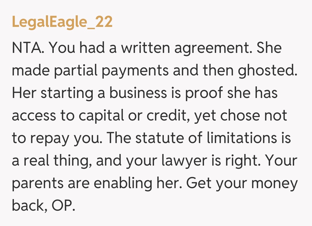 Comentariu de la LegalEagle_22