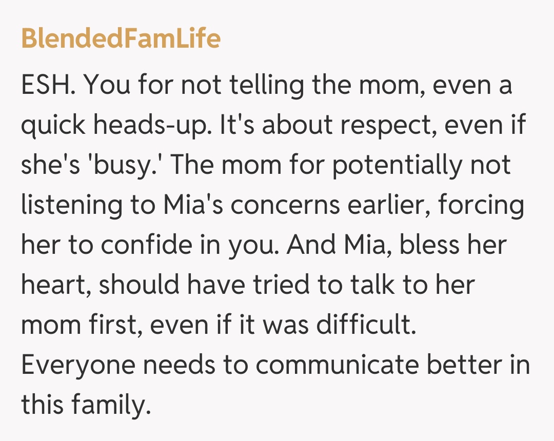 Comentariu de la BlendedFamLife