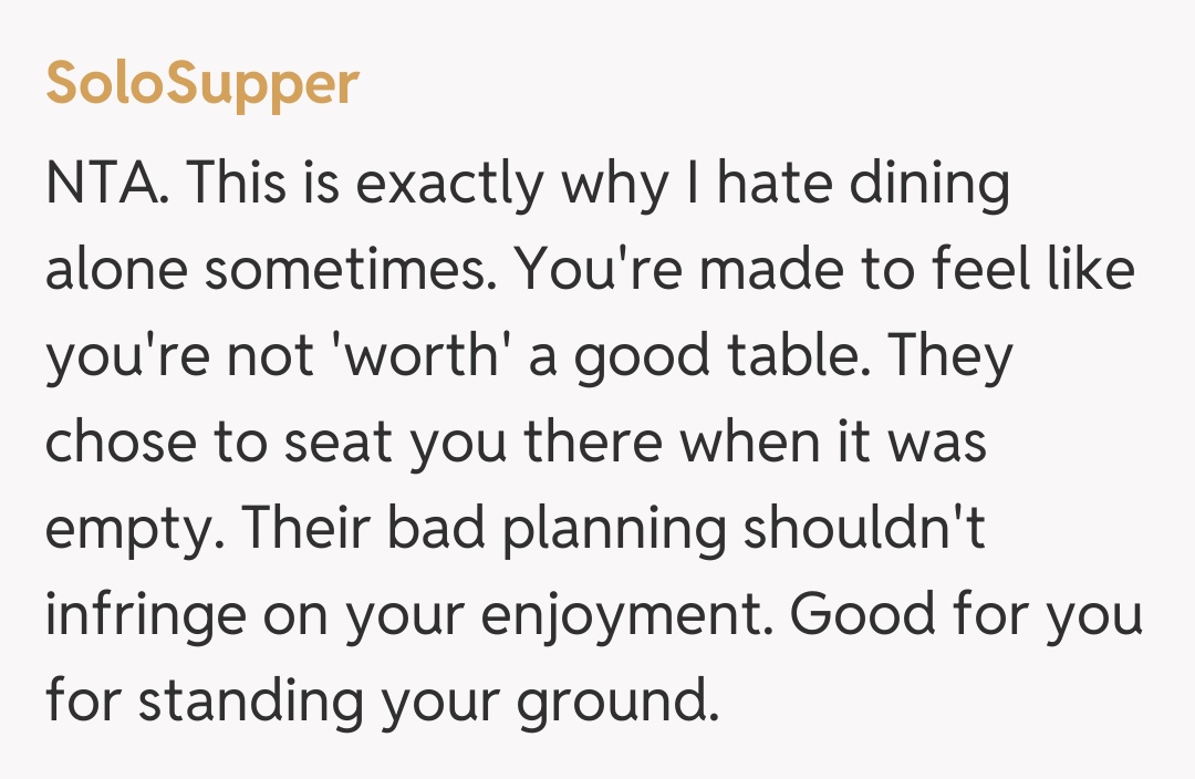 Comentariu de la SoloSupper