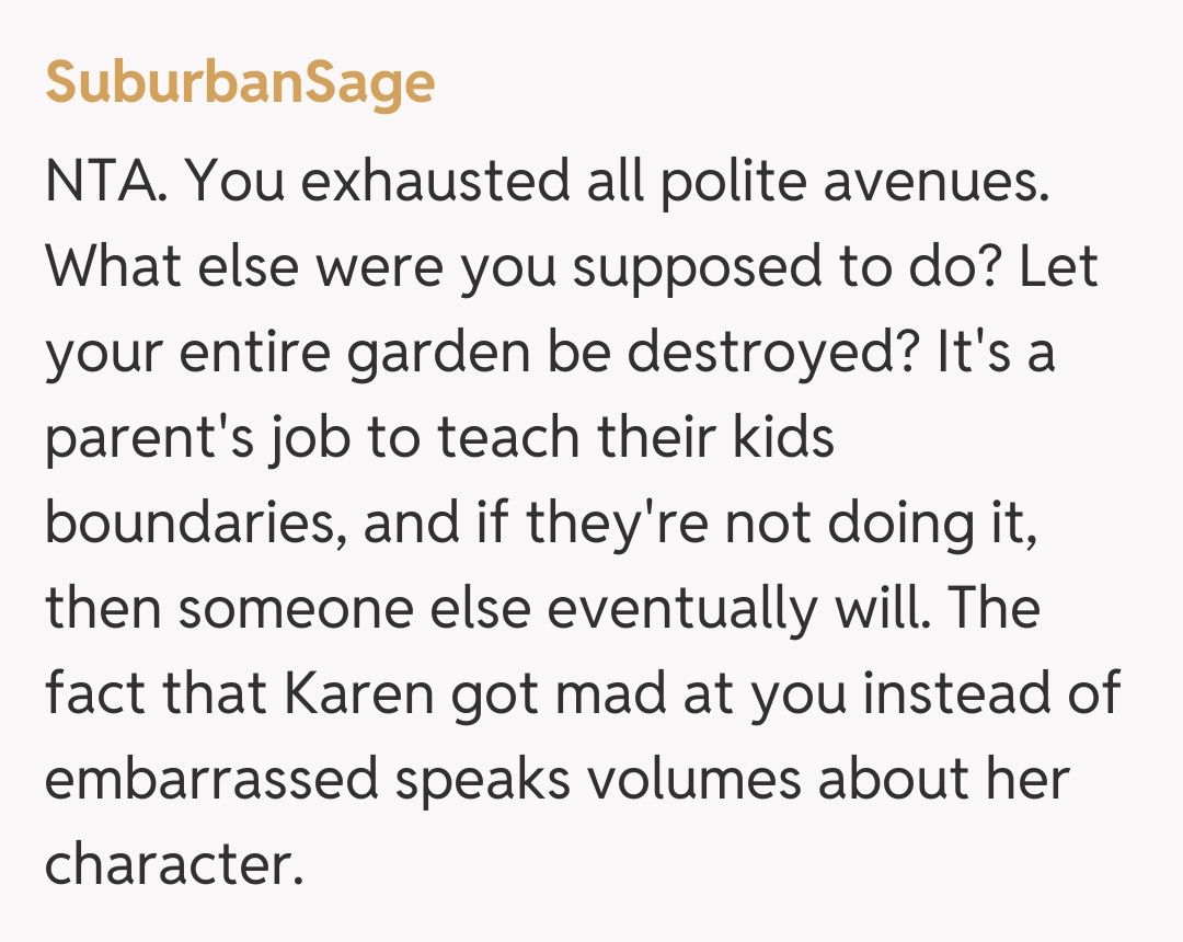 Comentariu de la SuburbanSage