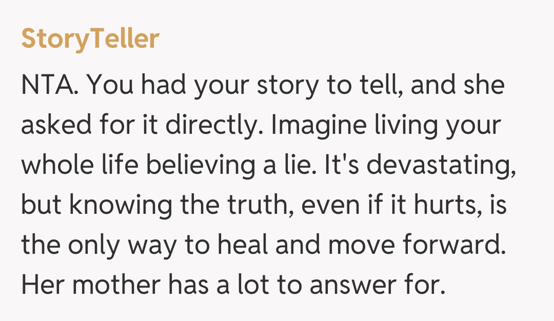 Comentariu de la StoryTeller