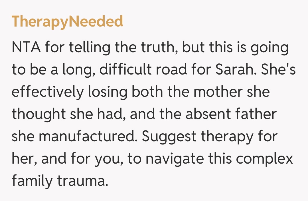 Comentariu de la TherapyNeeded