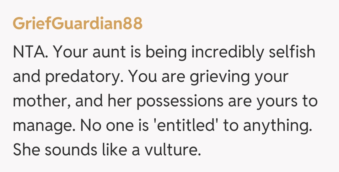 Comentariu de la GriefGuardian88