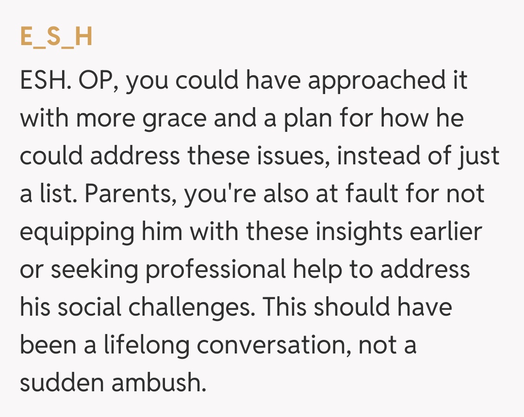 Comentariu de la E_S_H