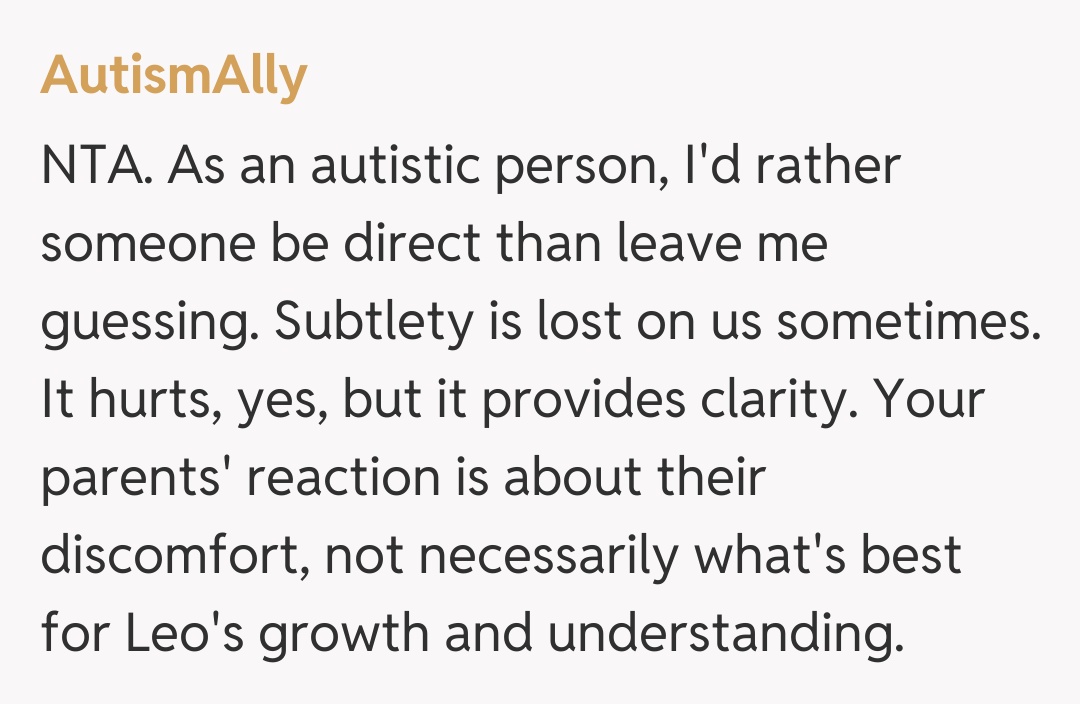Comentariu de la AutismAlly