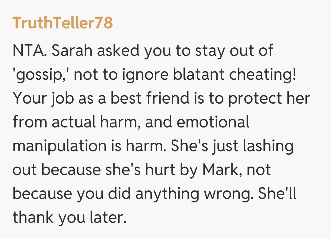 Comentariu de la TruthTeller78