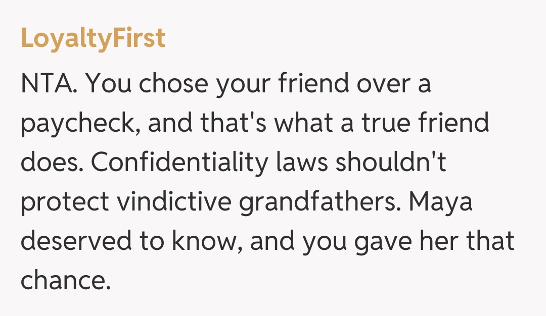 Comentariu de la LoyaltyFirst