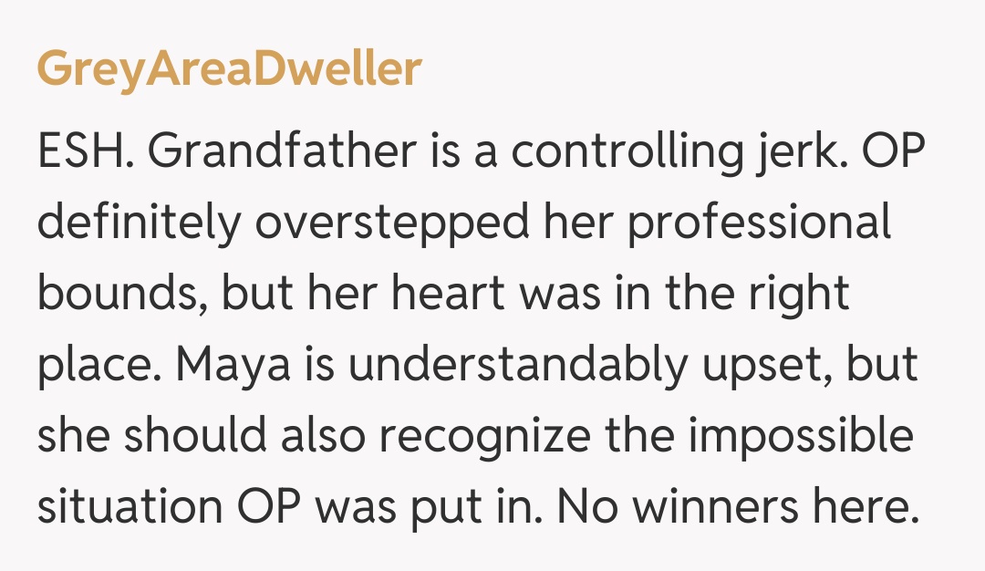 Comentariu de la GreyAreaDweller