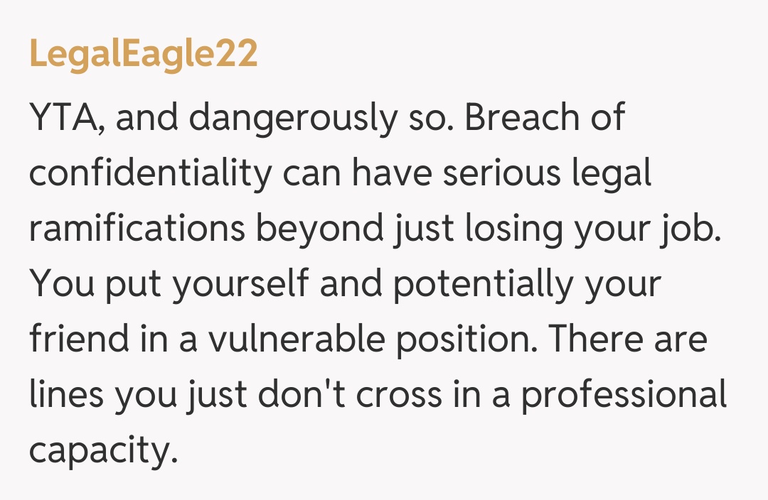 Comentariu de la LegalEagle22