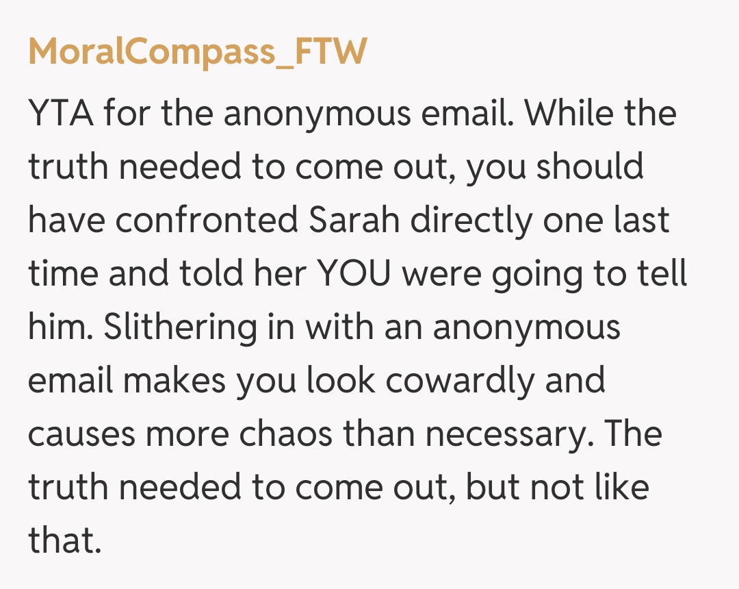 Comentariu de la MoralCompass_FTW