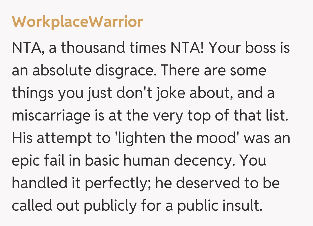 Comentariu de la WorkplaceWarrior