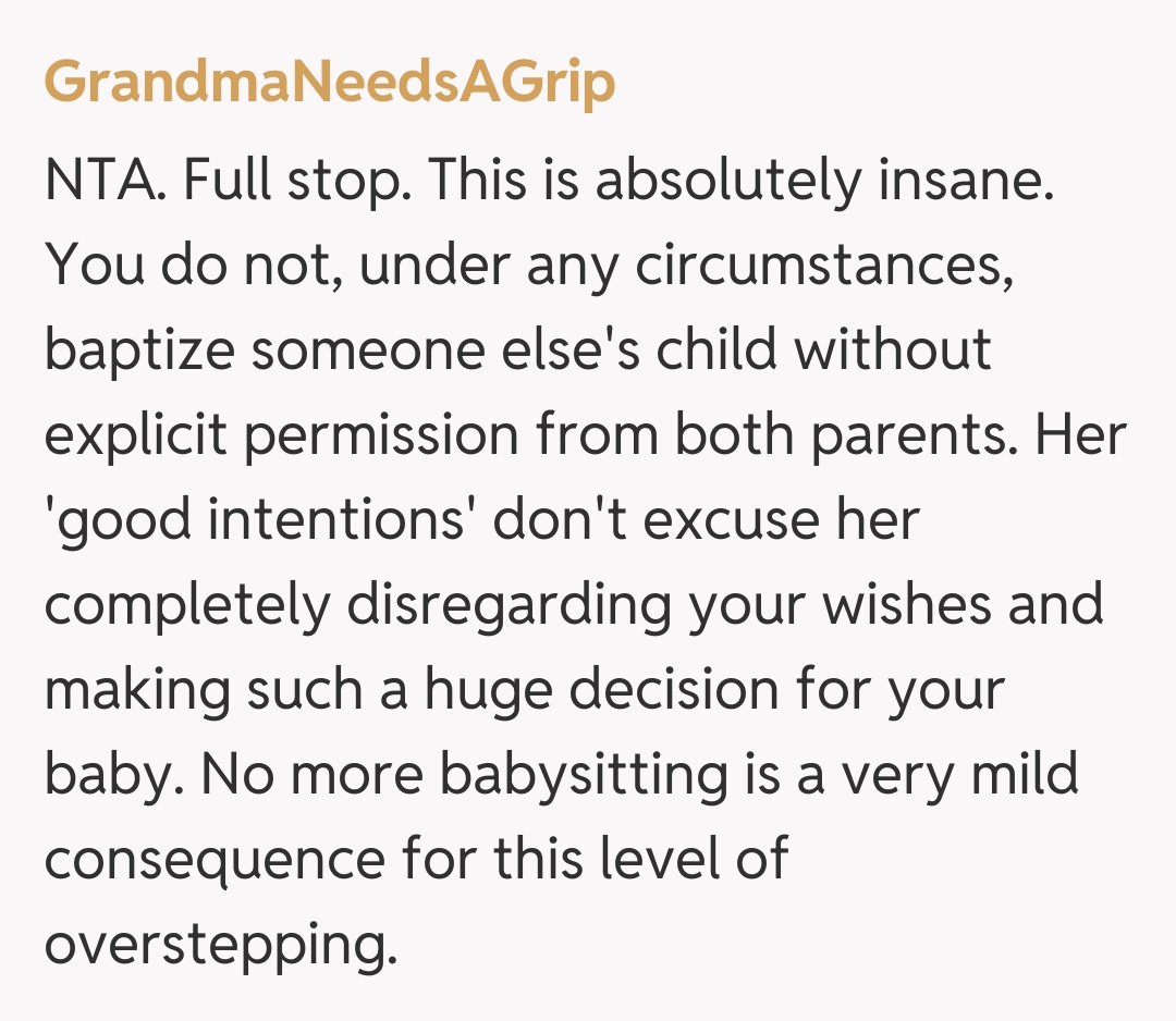 Comentariu de la GrandmaNeedsAGrip