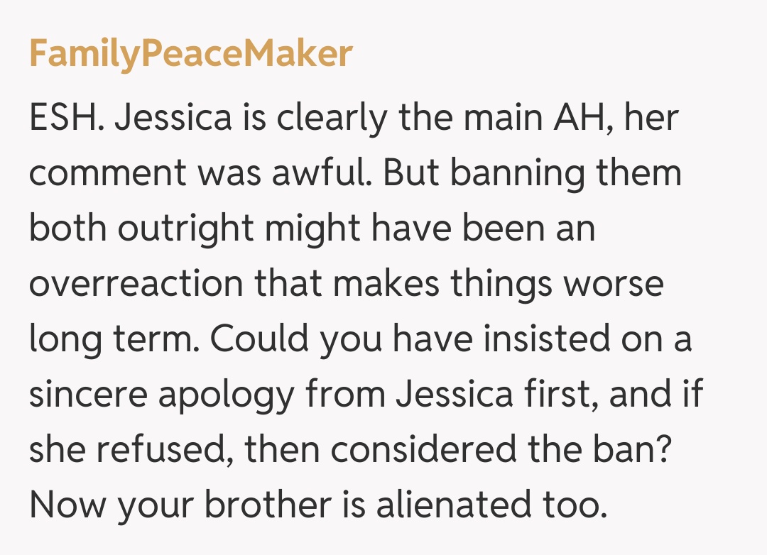 Comentariu de la FamilyPeaceMaker